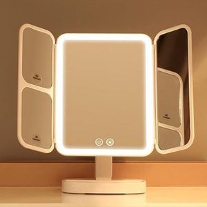 Vanity mirror with built in lights